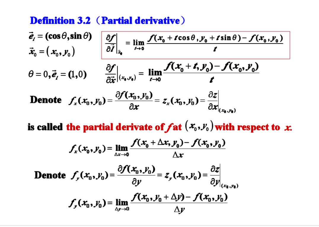 [derivative]derivative数学