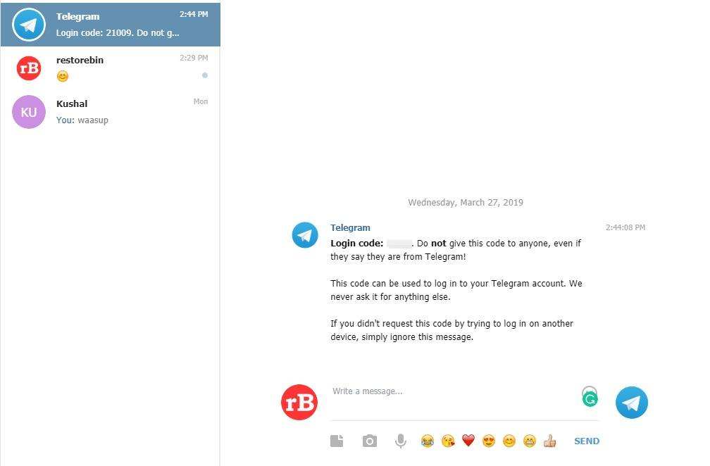 包含Telegram就是电报的词条