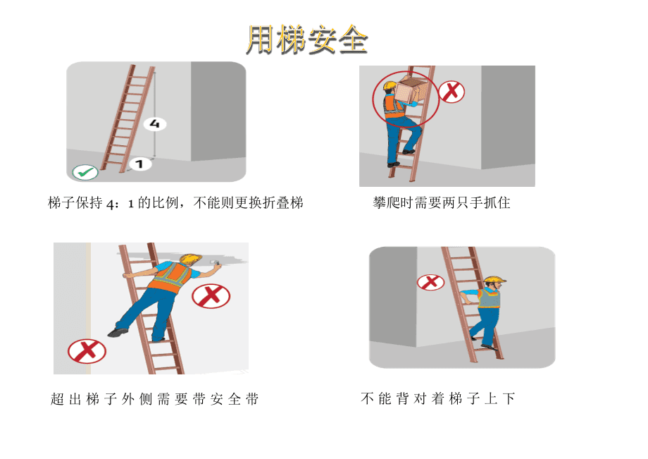 梯子的使用规范国标,梯子使用安全规定国标