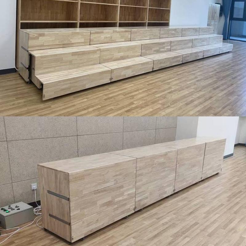 合唱梯子搭法,舞台合唱梯步怎么做好