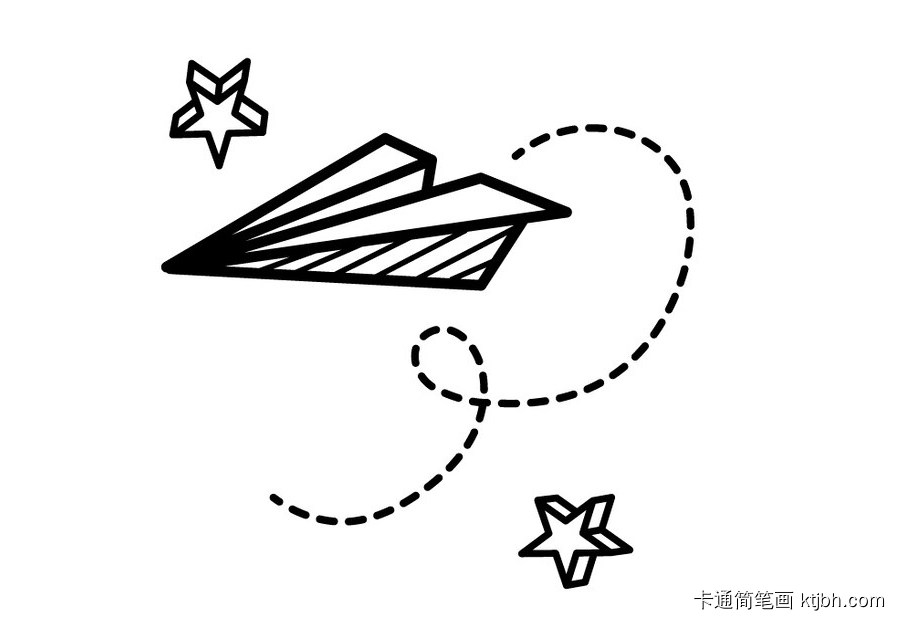 纸飞机简笔画100种画法的简单介绍