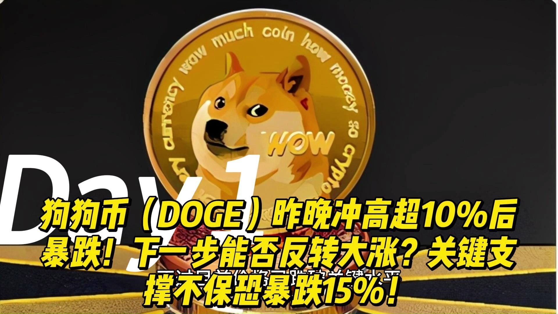 狗狗币大涨200%,狗狗币大涨74倍后崩了
